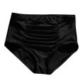thumbnail image 6 of Rigardu tankini swimsuits for women Tummy Pants Swimsuit Control Women Bottoms High Waist Bikini Briefs Ruched Swimwears Tankinis Set swim suits for women Black3 + XXL, 6 of 9