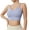 Purple, variant on Sports Bras with String Quick Dry Shockproof Running Fitness Underwear Bralettes for Women with Support Cute Underwear Underwear Women, White, L
