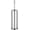 Chrome, variant on Stainless Steel Toilet Brush and Holder Set with Removable Inner Cup, Dense Bristles and Splash Guard for Deep Cleaning
