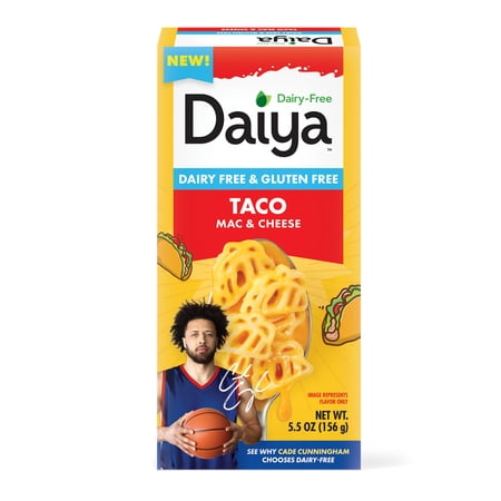 Daiya Dairy Free Gluten Free Taco Mac & Cheese, Vegan, 5.5 oz (Shelf Stable)