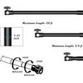 thumbnail image 4 of EMART 10×20ft Heavy Duty Adjustable Backdrop Stand Kit, Professional Background Support System for Studio, Wedding, Photography, 4 of 7
