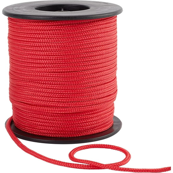 3mm 54yard Red Parachute Cord Nylon Rope Cord Lift Shade Cord Blinds String Wind Chime Cord Replacement