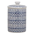 thumbnail image 3 of 10 Strawberry Street CAN3-MARINA-BLU 3 Piece Marina Canister Set, White & Blue, 3 of 3