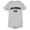 Heather Grey, variant on PleaseMeTees™ Baby Columbus 614 CBUS Area Code Distressed HQ Jumpsuit