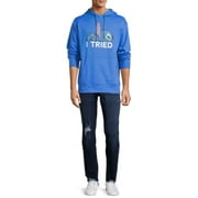 Disney Stitch Mens & Big Mens I Tried Hoodie Sweatshirt, Size S-3XL