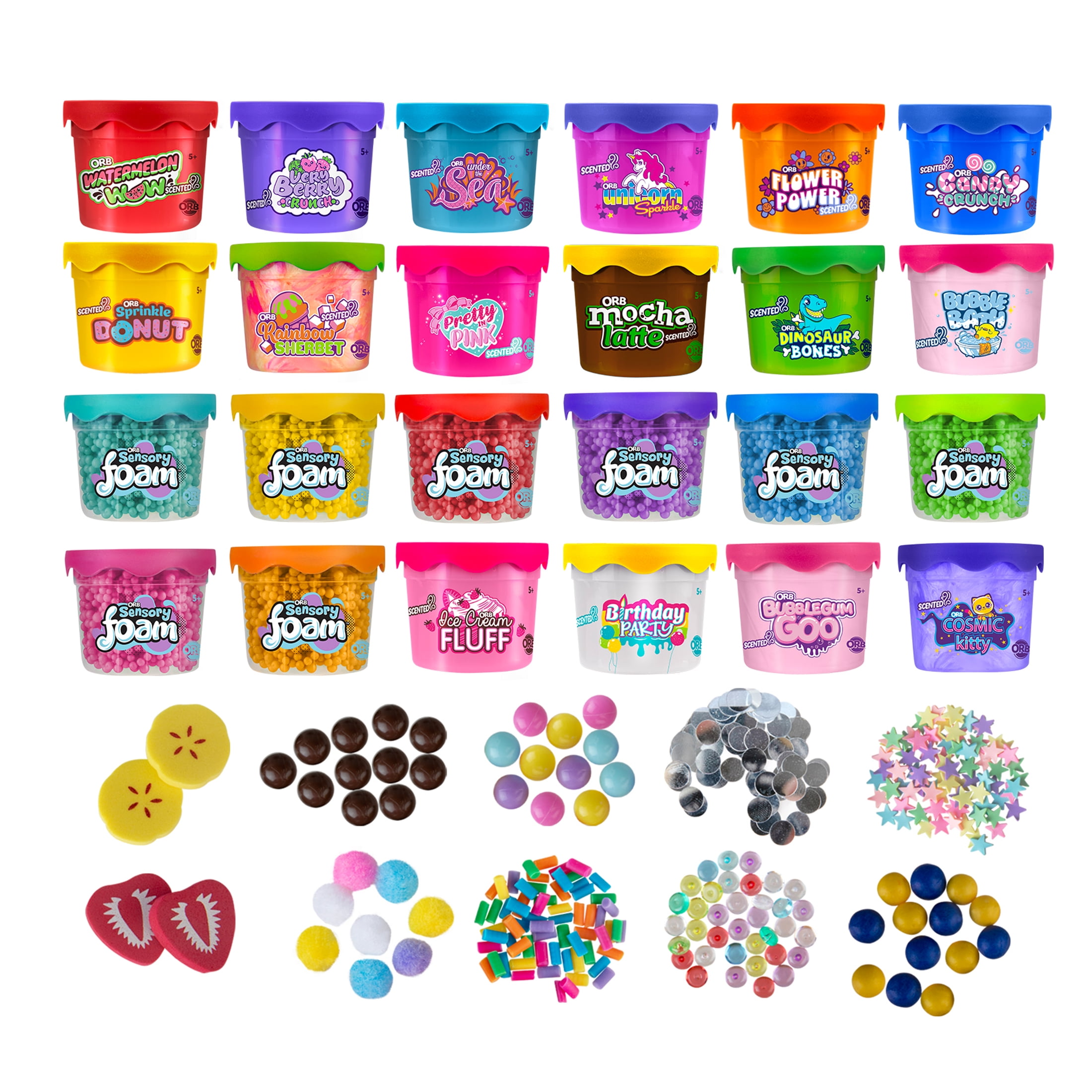 Orb GOAT Super Creator Pack, Includes 24 Slimi & 10 Mix-ins - Slime Kit, Children Ages 3+