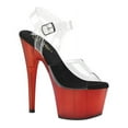 thumbnail image 2 of Women's Pleaser Adore 708T Quarter Strap Platform Sandal, 2 of 2