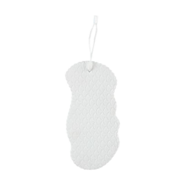Esponja exfoliante suave, esponja de baño para ducha de niños y adultos, esponja para piel muerta Blanco