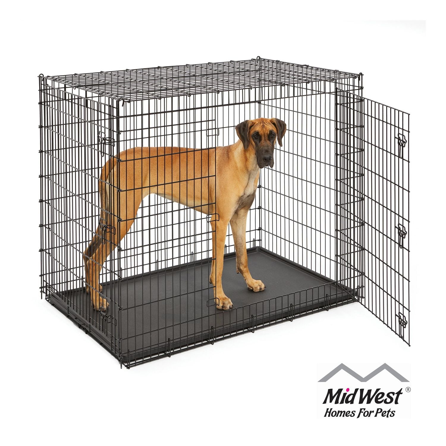 MIDWEST Solutions  cage pour chien double portes tt-grande 54po