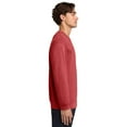 thumbnail image 4 of Gildan Men's Heavy Blend Fleece Crewneck Sweatshirt, Warm Soft Pullover, Heather Scarlet Red, M, 4 of 5
