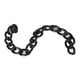 thumbnail image 5 of Cadenas de aluminio para hacer bricolaje, cadena artesanal de estilo elegante para fabricación de joyas, 32,8 pies, color plateado y negro, 5 of 14