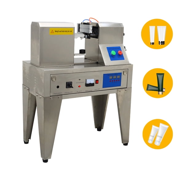 INTBUYING 220V Ultrasonic Plastic Tube Sealing Machine Compound Hose Sealer for Cleanser Toothpaste Cosmetic