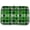 Shamrock Plaid, variant on Halloween Dish Drying Mat 18 x 24 Inch Bat Spider Web Drying Mat for Kitchen Counter Absorbent Spiders Black Dishes Dry Pad for Drainer Rack Kitchen Fast Dry