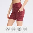 thumbnail image 3 of Shorts de Yoga TFixol Morado dos XX-Large, 3 of 8