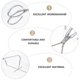 thumbnail image 3 of Stainless Steel Ceramic Glazing Plier Glazed Caliper Pottery Glazed Clip Dipping Plier, 3 of 4