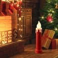 thumbnail image 2 of Mr. Christmas 24 in. Glittery Blow Mold Candle - Red, 2 of 4