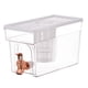thumbnail image 4 of Dispensador de bebidas con grifo Dispensador de bebidas de frutas Contenedor de bebidas Limonada Blanco, 4 of 9