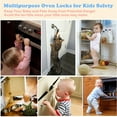 Multipurpose Oven Door Lock Child Safety, Baby Proofing Door Knob Child