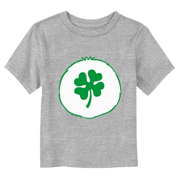 Toddler's Care Bears St. Patrick's Day Good Luck Bear Clover Costume Graphic Tee Athletic Heather 5T