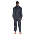 thumbnail image 4 of FORMRS Onesies Pajama for Adults Unisex Hoodie Winter Jumpsuit One Piece Sleepwear, Sizes S-2XL, Starry Night Pattern, 4 of 7