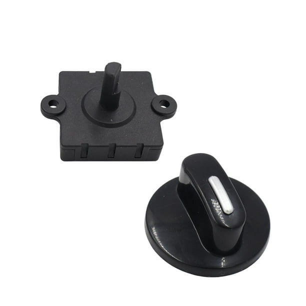 Riwesomey Interruptor giratorio del ventilador de 4 posiciones y 3 velocidades Interruptor selector Regulador de velocidad del ventilador Estilo Accesorios para vehículos recreativos Estilo B