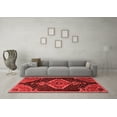 thumbnail image 3 of Ahgly Company Indoor Round Persian Red Traditional Area Rugs, 6' Round, 3 of 4