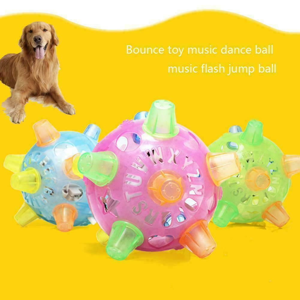 Milo Jumping Activation Ball-Cat Dog Chew Electric Toys Dancing Ball Gifts UK 