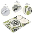 thumbnail image 3 of Yayeee Dish Drying Mat for Kitchen Counter 18"x24" Microfiber Absorbent Pad, Retro Flower, 3 of 7