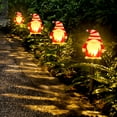 thumbnail image 5 of Solar Christmas Garden Stake Lights, Outdoor Waterproof Solar Santa Claus Stake Christmas Pathway Lights for Garden Decorations Lawn Pathway Patio, 5 of 6