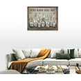 thumbnail image 5 of Farmhouse Bathroom Wall Art Rustic Flower Succulent Plants Pictures Decor Country Painting God Says You Are Canvas Prints Framed Modern Artwork Home Bedroom Living Room 16''''x12'''', 5 of 6