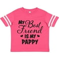 thumbnail image 3 of Inktastic My Best Friend is My Pappy with Hearts Boys or Girls Toddler T-Shirt, 3 of 5