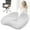 Gris, variante sur Liyamei Coussin de Siège en Mousse Mémoire pour Chaise, Oreiller Orthopédique de Confort pour Coccyx avec Trou de Ventilation, Pression pour Longues Périodes Assises – Usage à la Maison et en Voiture