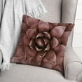 thumbnail image 3 of Creative Products Red Succulent 18x18 Indoor / Outdoor Pillow, 3 of 3