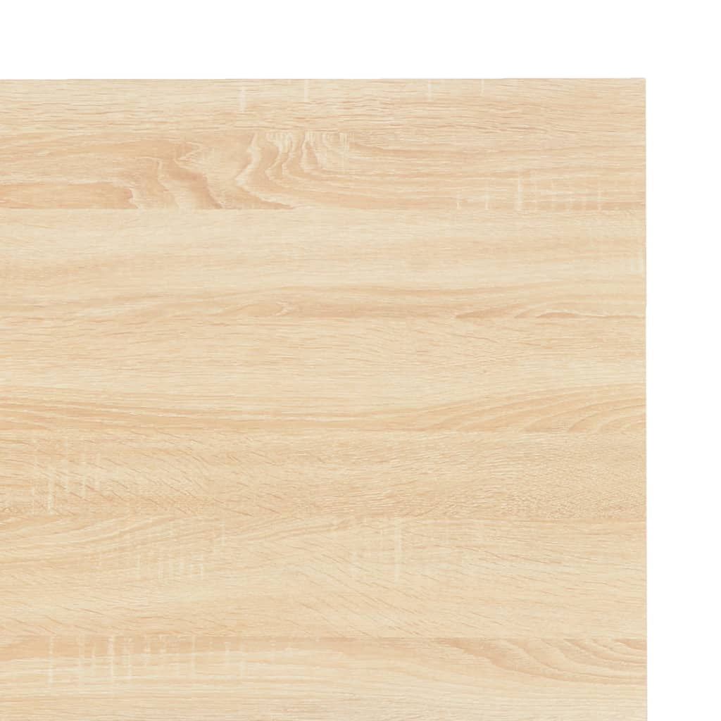Kepooman Modern Rectangle PC Laptop Study Table for Home Office, 47.2" x 23.6" x 28.7", White & Oak Kepooman Modern Rectangle PC Laptop Study Table for Home Office, 47.2" x 23.6" x 28.7", White & Oak