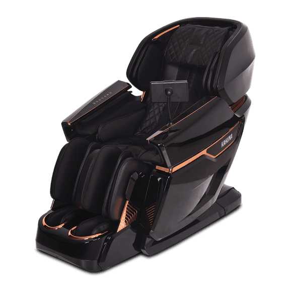 Elite Massage Chair Series EM-8500  Kings Massage Chair 4D Full-Body invigorating Shiatsu Massage targeting Muscle with Tablet Remote 24 Auto Programs Black