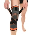 thumbnail image 2 of Unisex Compression Knee Sleeve Support Running Basketball Lift Knee Pads, 2 of 5