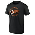 thumbnail image 2 of Men's Black Baltimore Orioles Hometown Baltimore Pennant T-Shirt, 2 of 3