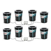 Active Aqua Root Spa 4 Bucket Deep Water 5 Gallon Culture System, (2 Pack)