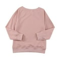 thumbnail image 5 of URMAGIC Little Kid Big Girls Long Sleeve Basic Pullover Sweater Tops, 5 of 11
