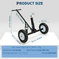 thumbnail image 5 of Trailer Dolly 1000Lbs Capacity - 2" Ball Hitch, Carbon Steel Trailer Mover with  15.2" Pneumatic Tires, Adjustable 15.7"-23" Height for RV/Utility/Cargo Trailers, 5 of 6