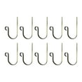 thumbnail image 4 of Sharprepublic 10 Pieces Christmas Stocking Holders Metal Hooks for Mantel Fireplace Office Bronze, 4 of 8