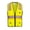 Yellow/Black, variant on Portwest US377 Lightweight Ultra Cool Surveyor Vest Yellow/Black, 3X-Large