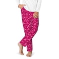 thumbnail image 2 of Wukai Breast Cancer Awareness6 Print Teenagers' Pajama Pant Sleep Pajama Lounge Pant PJ Bottoms with Pockets and Button Fly(Available in Big & Tall)-Large, 2 of 6