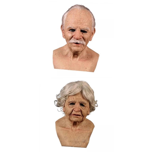 de Látex de Novedad s de Miedo para de Halloween de Disfraces de Navidad Hugo Accesorios de cosplay realistas