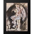 thumbnail image 2 of Wiley, Marta 15x18 Black Modern Framed Museum Art Print Titled - Classical Angel Drawing, 2 of 5