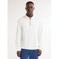 thumbnail image 2 of Free Assembly Men's Quarter Zip Fleece Pullover with Long Sleeves, Sizes XS-3XL, 2 of 5