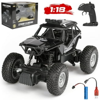 Trail Racers Red 4x4 High Speed Off-Road RC - 1:32 Scale, Radio