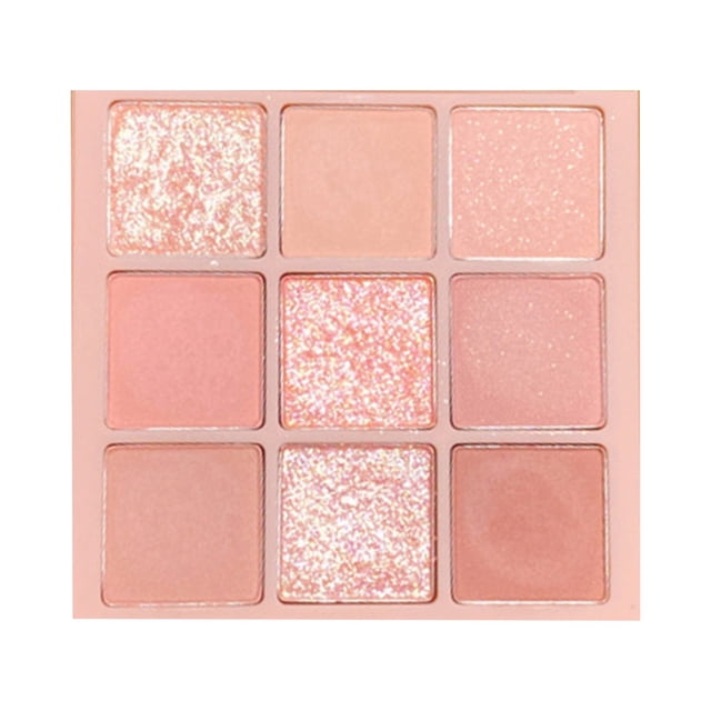 WIFKLSIIPG 9 Colors Shimmer Matte Eyeshadow Glitter Eyeshadow Long Lasting Waterproof