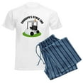 thumbnail image 6 of CafePress - Grandpa Golf Cart Men's Light Pajamas - Men's Light Loose Fit Cotton Pajama Set, 6 of 7