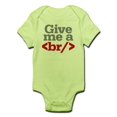 thumbnail image 1 of CafePress - Give Me A Break HTML Infant Bodysuit - Baby Light Bodysuit, 1 of 1